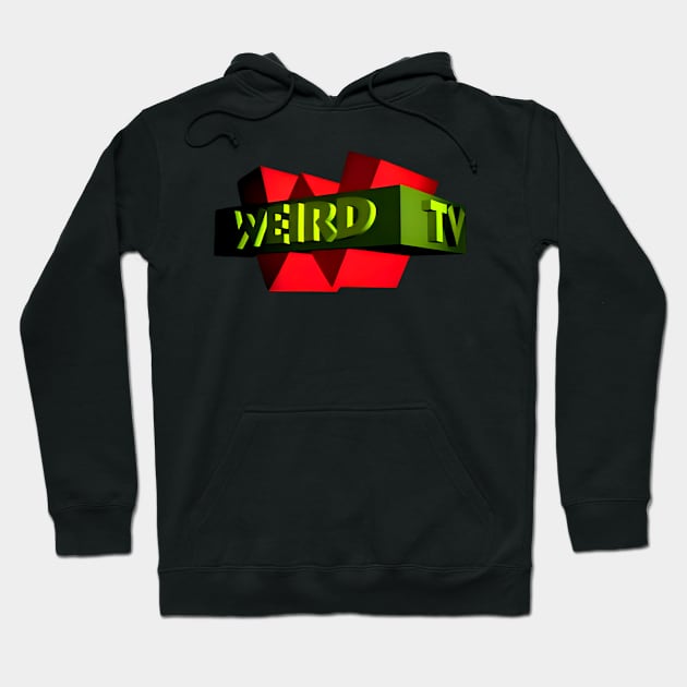 Weird TV Logo Hoodie by Sudburied